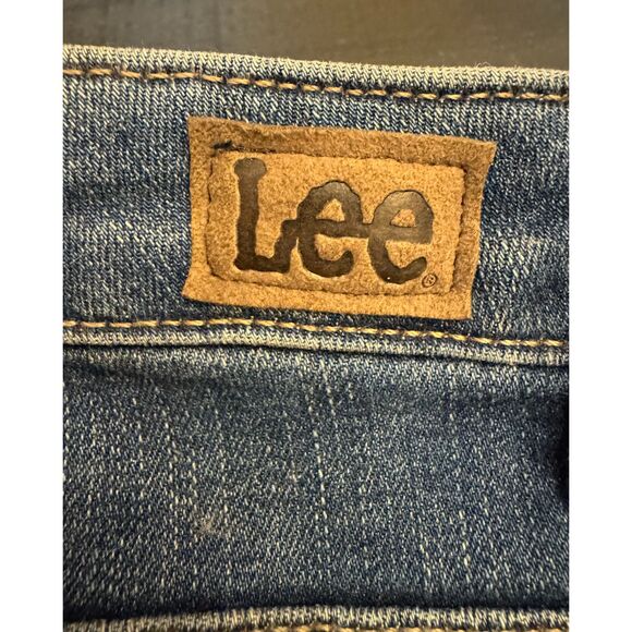 Lee Relaxed Fit Straight Leg High Rise - Sz 10S - Picture 4 of 11